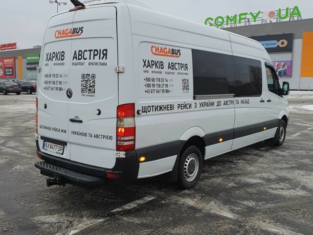 Белый Мерседес Sprinter, объемом двигателя 2.1 л и пробегом 330 тыс. км за 27500 $, фото 8 на Automoto.ua