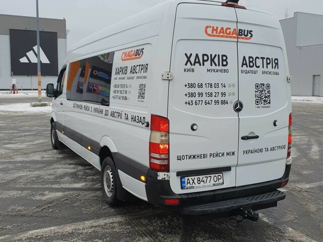 Белый Мерседес Sprinter, объемом двигателя 2.1 л и пробегом 330 тыс. км за 27500 $, фото 11 на Automoto.ua