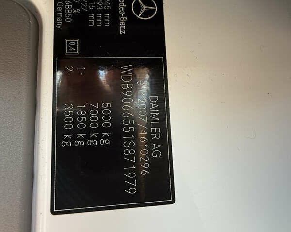 Белый Мерседес Sprinter, объемом двигателя 2.2 л и пробегом 270 тыс. км за 27500 $, фото 5 на Automoto.ua