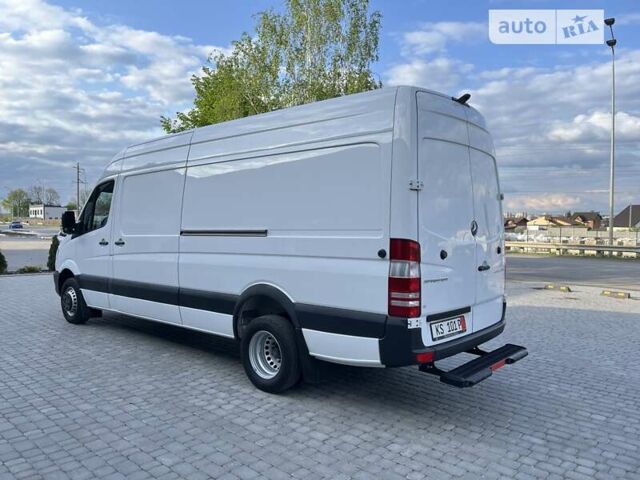 Белый Мерседес Sprinter, объемом двигателя 3 л и пробегом 488 тыс. км за 27990 $, фото 4 на Automoto.ua