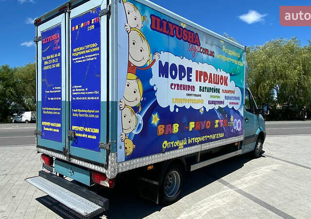 Белый Мерседес Sprinter, объемом двигателя 2.14 л и пробегом 317 тыс. км за 18500 $, фото 5 на Automoto.ua