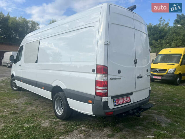 Белый Мерседес Sprinter, объемом двигателя 2.2 л и пробегом 310 тыс. км за 19999 $, фото 2 на Automoto.ua