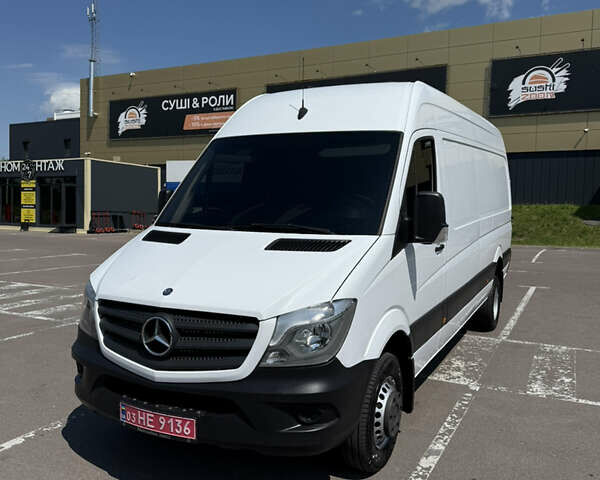 Белый Мерседес Sprinter, объемом двигателя 2.2 л и пробегом 270 тыс. км за 27500 $, фото 16 на Automoto.ua