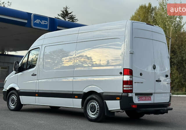 Белый Мерседес Sprinter, объемом двигателя 2.2 л и пробегом 335 тыс. км за 16500 $, фото 14 на Automoto.ua