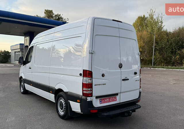 Белый Мерседес Sprinter, объемом двигателя 2.2 л и пробегом 335 тыс. км за 16500 $, фото 12 на Automoto.ua
