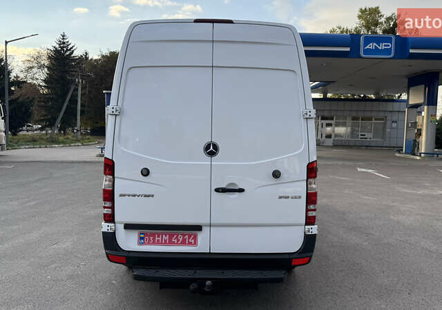 Белый Мерседес Sprinter, объемом двигателя 2.2 л и пробегом 335 тыс. км за 16500 $, фото 11 на Automoto.ua