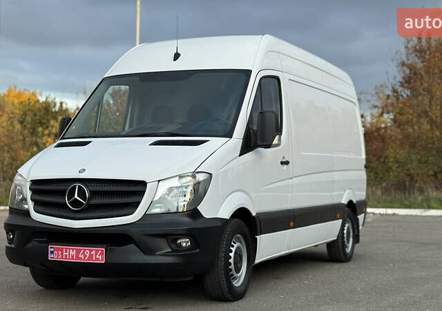 Белый Мерседес Sprinter, объемом двигателя 2.2 л и пробегом 335 тыс. км за 16500 $, фото 15 на Automoto.ua