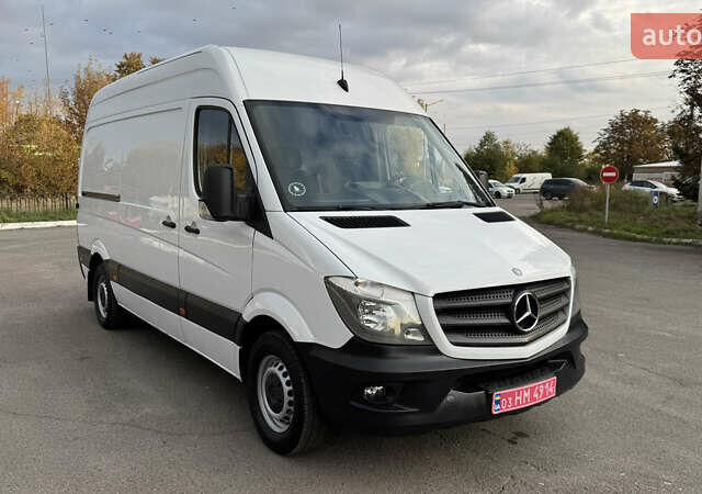 Белый Мерседес Sprinter, объемом двигателя 2.2 л и пробегом 335 тыс. км за 16500 $, фото 4 на Automoto.ua