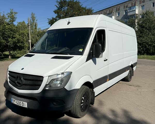 Белый Мерседес Sprinter, объемом двигателя 2.14 л и пробегом 315 тыс. км за 16000 $, фото 5 на Automoto.ua