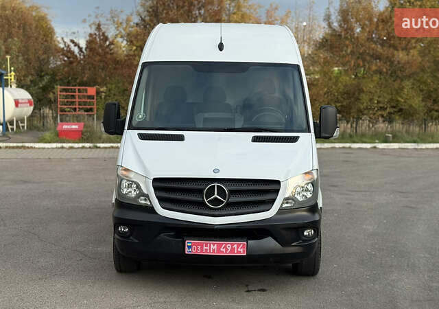 Белый Мерседес Sprinter, объемом двигателя 2.2 л и пробегом 335 тыс. км за 16500 $, фото 16 на Automoto.ua