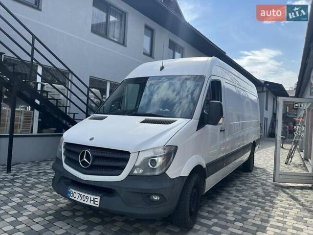 Белый Мерседес Sprinter, объемом двигателя 3 л и пробегом 474 тыс. км за 18000 $, фото 3 на Automoto.ua