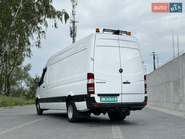 Белый Мерседес Sprinter, объемом двигателя 3 л и пробегом 245 тыс. км за 35351 $, фото 15 на Automoto.ua