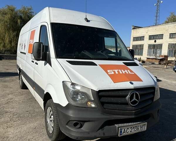 Білий Мерседес Sprinter, об'ємом двигуна 2.14 л та пробігом 150 тис. км за 18000 $, фото 1 на Automoto.ua