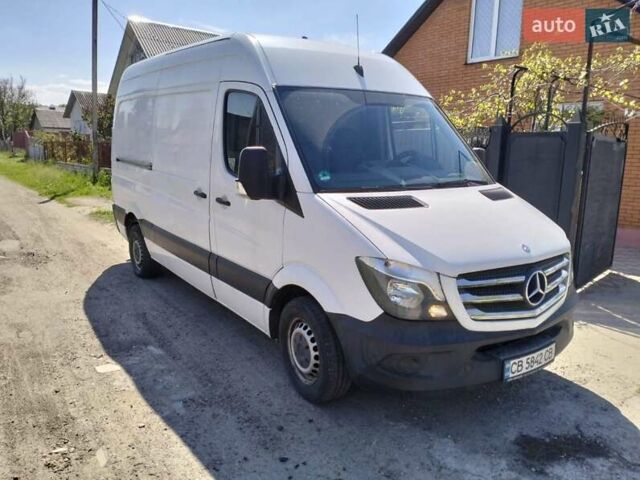 Белый Мерседес Sprinter, объемом двигателя 2.2 л и пробегом 202 тыс. км за 17300 $, фото 1 на Automoto.ua