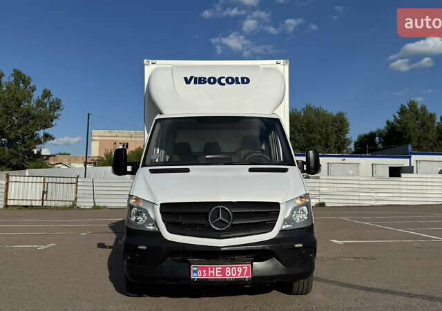 Белый Мерседес Sprinter, объемом двигателя 2.2 л и пробегом 275 тыс. км за 21900 $, фото 4 на Automoto.ua