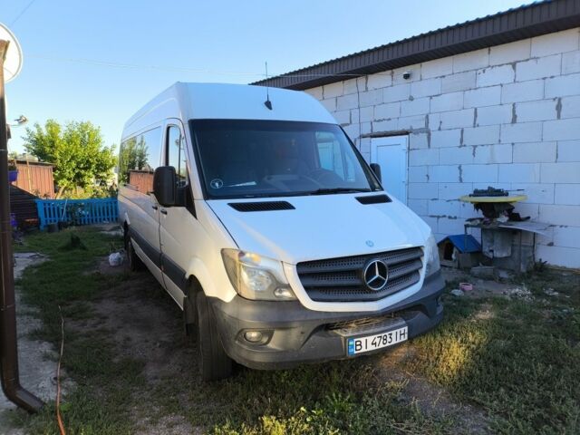 Белый Мерседес Sprinter, объемом двигателя 2.1 л и пробегом 548 тыс. км за 20500 $, фото 1 на Automoto.ua