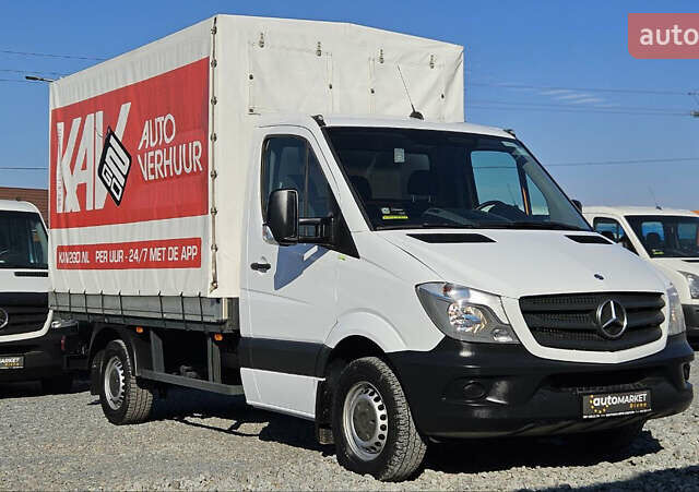 Белый Мерседес Sprinter, объемом двигателя 2.2 л и пробегом 182 тыс. км за 18900 $, фото 1 на Automoto.ua