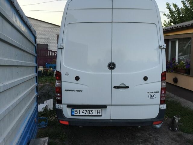 Белый Мерседес Sprinter, объемом двигателя 2.1 л и пробегом 548 тыс. км за 20500 $, фото 16 на Automoto.ua