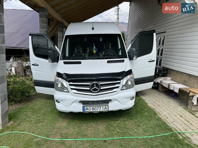 Белый Мерседес Sprinter, объемом двигателя 2.2 л и пробегом 213 тыс. км за 34560 $, фото 21 на Automoto.ua