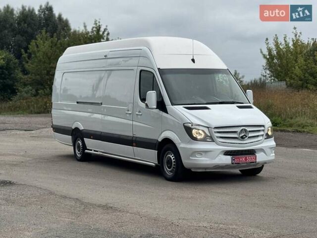 Белый Мерседес Sprinter, объемом двигателя 2.2 л и пробегом 283 тыс. км за 23000 $, фото 90 на Automoto.ua