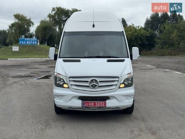 Белый Мерседес Sprinter, объемом двигателя 2.2 л и пробегом 283 тыс. км за 23000 $, фото 16 на Automoto.ua