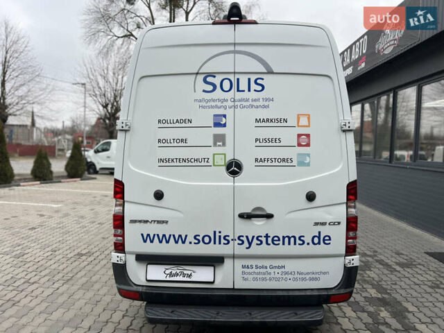Белый Мерседес Sprinter, объемом двигателя 2.2 л и пробегом 349 тыс. км за 19900 $, фото 7 на Automoto.ua