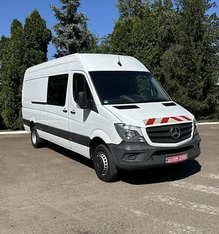 Белый Мерседес Sprinter, объемом двигателя 2.2 л и пробегом 99 тыс. км за 30000 $, фото 12 на Automoto.ua