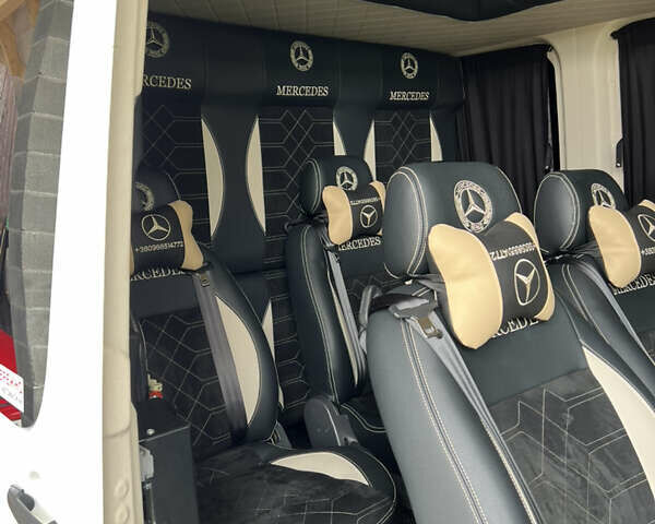 Белый Мерседес Sprinter, объемом двигателя 2.2 л и пробегом 213 тыс. км за 34560 $, фото 11 на Automoto.ua
