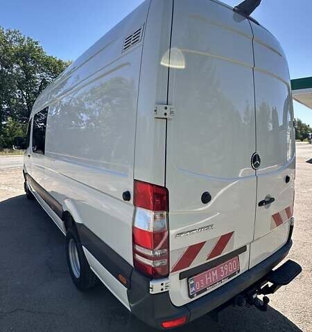 Белый Мерседес Sprinter, объемом двигателя 2.2 л и пробегом 99 тыс. км за 30000 $, фото 4 на Automoto.ua
