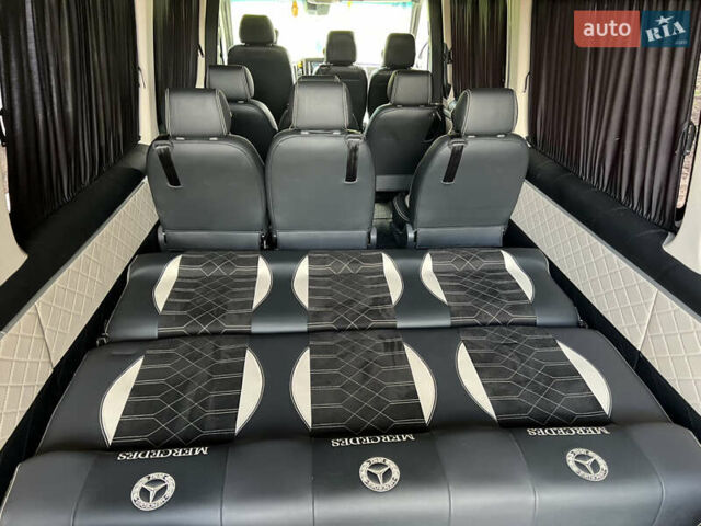 Белый Мерседес Sprinter, объемом двигателя 2.2 л и пробегом 213 тыс. км за 34560 $, фото 24 на Automoto.ua