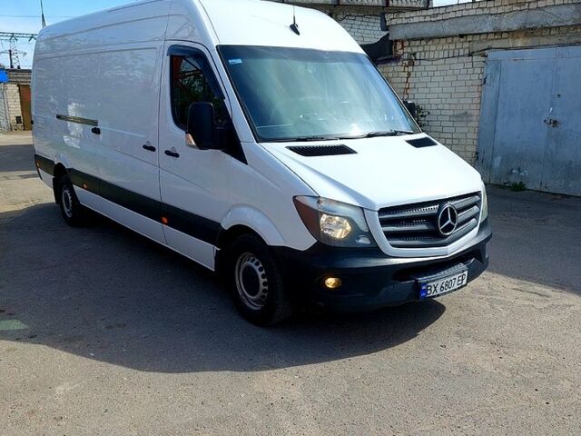 Белый Мерседес Sprinter, объемом двигателя 2.2 л и пробегом 272 тыс. км за 18640 $, фото 6 на Automoto.ua