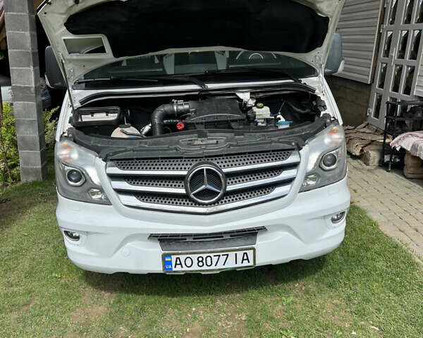 Белый Мерседес Sprinter, объемом двигателя 2.2 л и пробегом 213 тыс. км за 34560 $, фото 23 на Automoto.ua