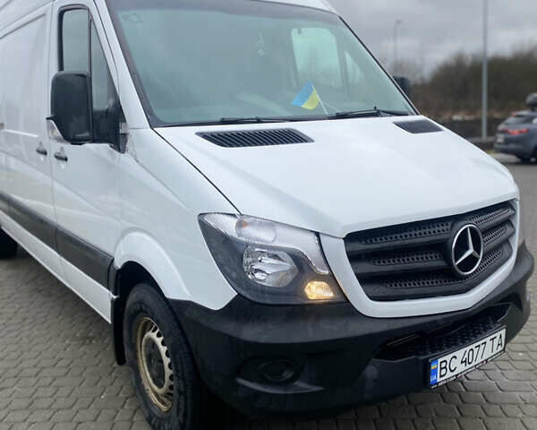 Білий Мерседес Sprinter, об'ємом двигуна 3 л та пробігом 130 тис. км за 28900 $, фото 1 на Automoto.ua