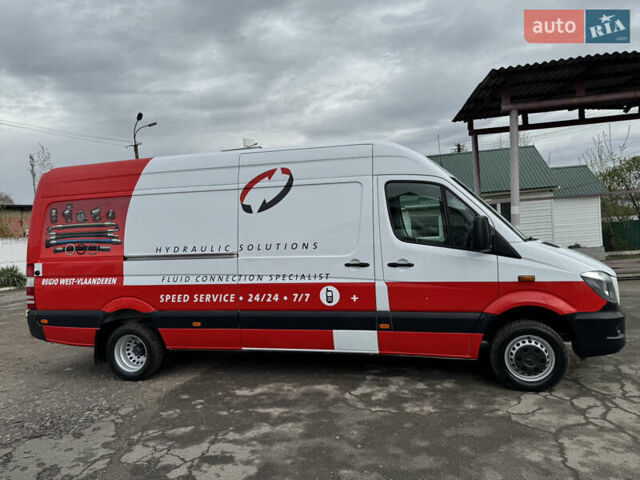 Белый Мерседес Sprinter, объемом двигателя 2.2 л и пробегом 205 тыс. км за 26700 $, фото 10 на Automoto.ua