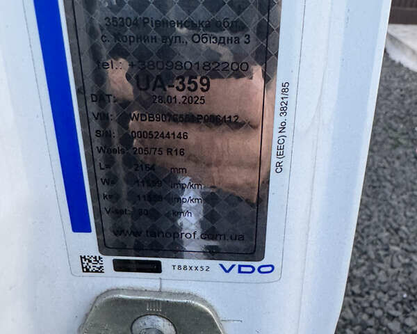 Білий Мерседес Sprinter, об'ємом двигуна 2.2 л та пробігом 259 тис. км за 32800 $, фото 66 на Automoto.ua