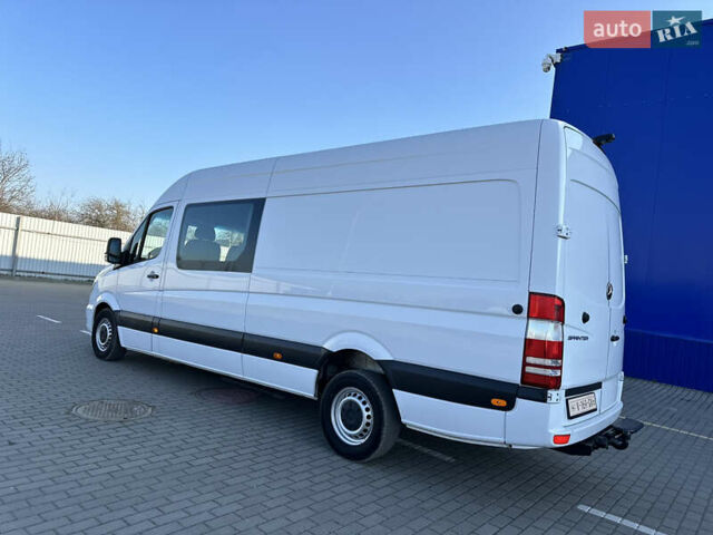 Белый Мерседес Sprinter, объемом двигателя 2.2 л и пробегом 258 тыс. км за 24300 $, фото 13 на Automoto.ua