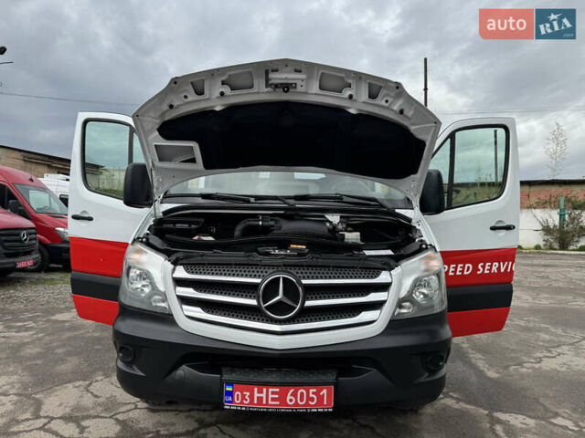 Белый Мерседес Sprinter, объемом двигателя 2.2 л и пробегом 205 тыс. км за 26700 $, фото 49 на Automoto.ua