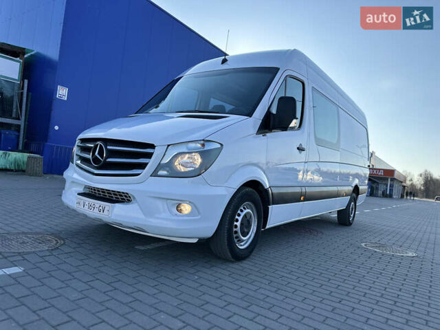 Белый Мерседес Sprinter, объемом двигателя 2.2 л и пробегом 258 тыс. км за 24300 $, фото 14 на Automoto.ua