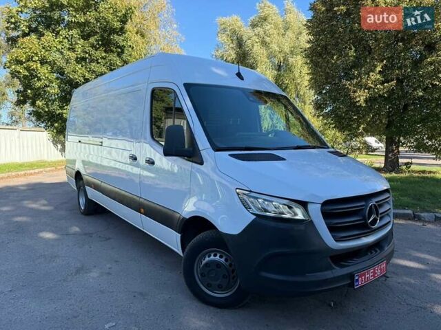 Белый Мерседес Sprinter, объемом двигателя 2.2 л и пробегом 270 тыс. км за 34900 $, фото 1 на Automoto.ua