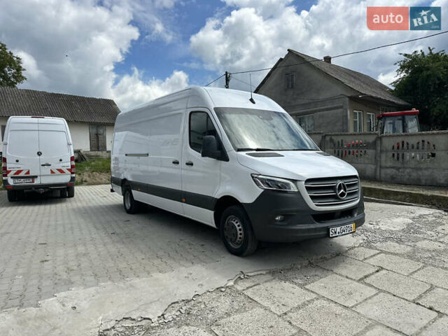 Белый Мерседес Sprinter, объемом двигателя 3 л и пробегом 330 тыс. км за 47589 $, фото 6 на Automoto.ua