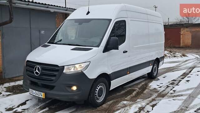 Белый Мерседес Sprinter, объемом двигателя 2.2 л и пробегом 222 тыс. км за 23999 $, фото 7 на Automoto.ua