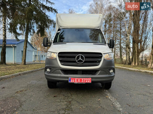 Белый Мерседес Sprinter, объемом двигателя 2.2 л и пробегом 293 тыс. км за 28800 $, фото 4 на Automoto.ua