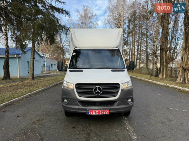 Белый Мерседес Sprinter, объемом двигателя 2.2 л и пробегом 293 тыс. км за 28800 $, фото 2 на Automoto.ua