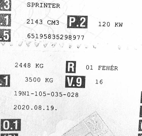 Белый Мерседес Sprinter, объемом двигателя 2.2 л и пробегом 198 тыс. км за 27900 $, фото 67 на Automoto.ua