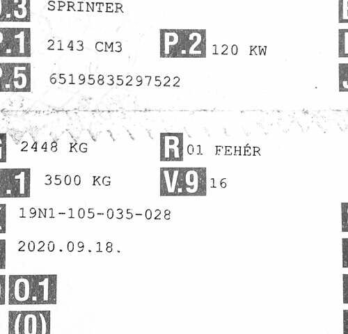 Белый Мерседес Sprinter, объемом двигателя 2.2 л и пробегом 194 тыс. км за 29850 $, фото 59 на Automoto.ua