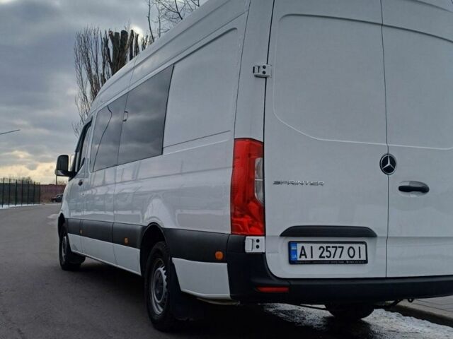 Белый Мерседес Sprinter, объемом двигателя 2.1 л и пробегом 58 тыс. км за 32000 $, фото 3 на Automoto.ua