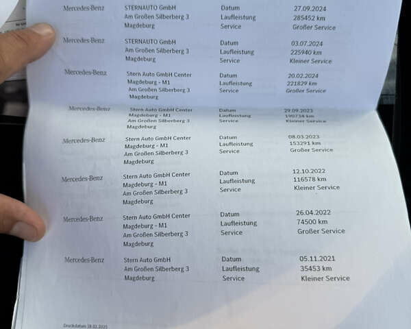 Білий Мерседес Sprinter, об'ємом двигуна 2.14 л та пробігом 332 тис. км за 21863 $, фото 45 на Automoto.ua