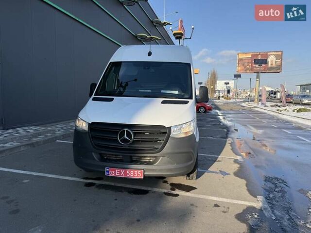 Белый Мерседес Sprinter, объемом двигателя 2.2 л и пробегом 198 тыс. км за 23950 $, фото 4 на Automoto.ua