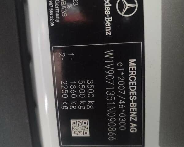 Білий Мерседес Sprinter, об'ємом двигуна 2.1 л та пробігом 245 тис. км за 24700 $, фото 23 на Automoto.ua