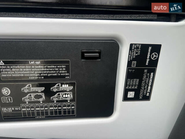 Белый Мерседес Sprinter, объемом двигателя 2 л и пробегом 246 тыс. км за 26650 $, фото 44 на Automoto.ua